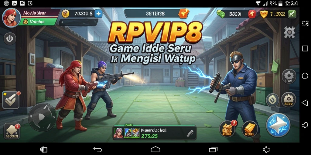 Tampilan gameplay RPVIP8 yang menarik dan penuh warna.